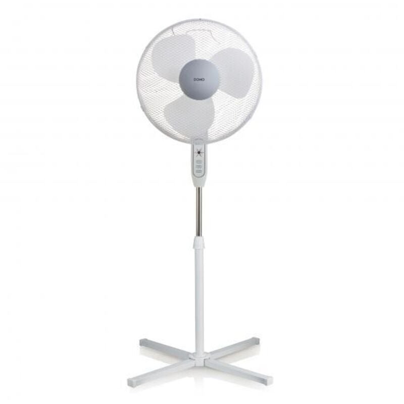 Domo - Ventilateur sur pied DO8141 40W 3 vitesses D40cm Télécommande Blanc