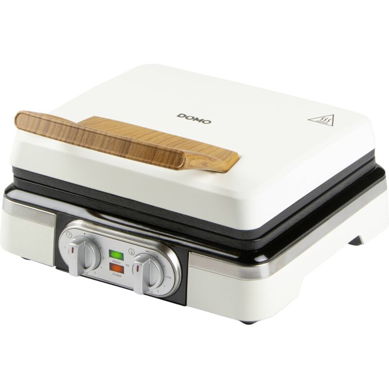 Gaufrier DO9280W - 1520 W - 2 gaufres XL - Blanc