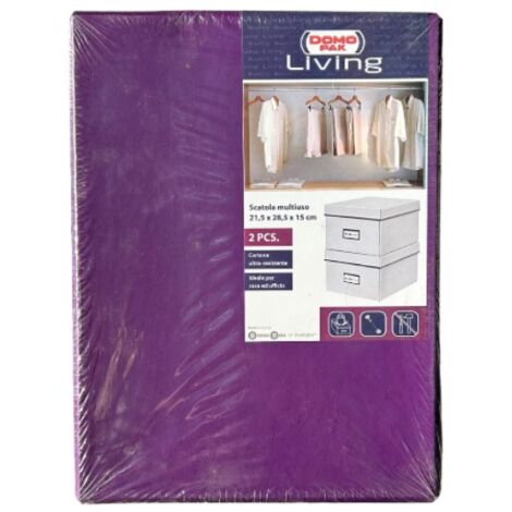 DOMOPAK - 2 SCATOLE EMELIE COLORI ASSORTITI