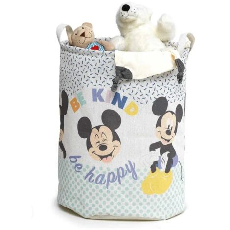 DOMOPAK - PORTAGIOCHI TONDO MICKEY MOUSE35X36X35CM