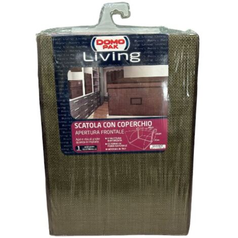 DOMOPAK - SCATOLA GRANDE VERDE BOTTIGLIA48X31X35CM