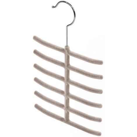 DOMOPAK - SET 2 GRUCCE APPENDI CRAVATTE,ANTISCIVOLO - 16cm BEIGE