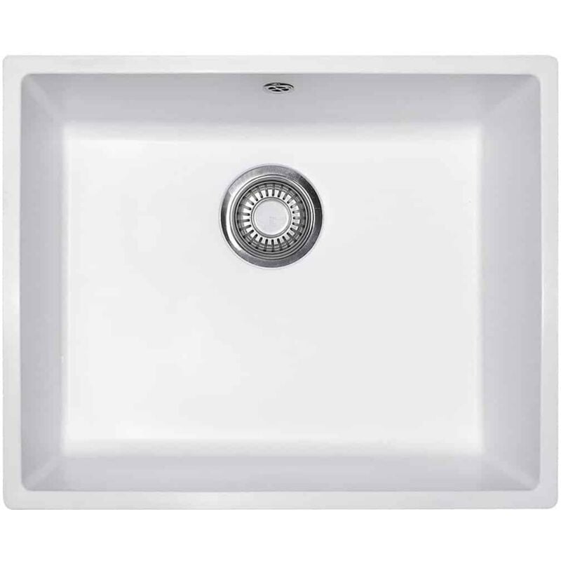 Evier Franke Domus DMD110-50 - Blanc Artic (moucheté)