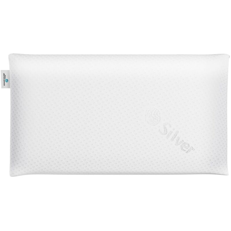 

Don Descanso Almohada Visco Carbono Delia con Doble Funda, Transpirable, Antiácaros, Termoregulable, Firmeza Media. 135 cm
