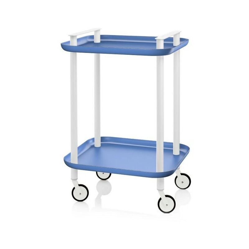 

Carrito DELICA.2, armazón blanco,. Diseño y fabricación española. - Don Hierro