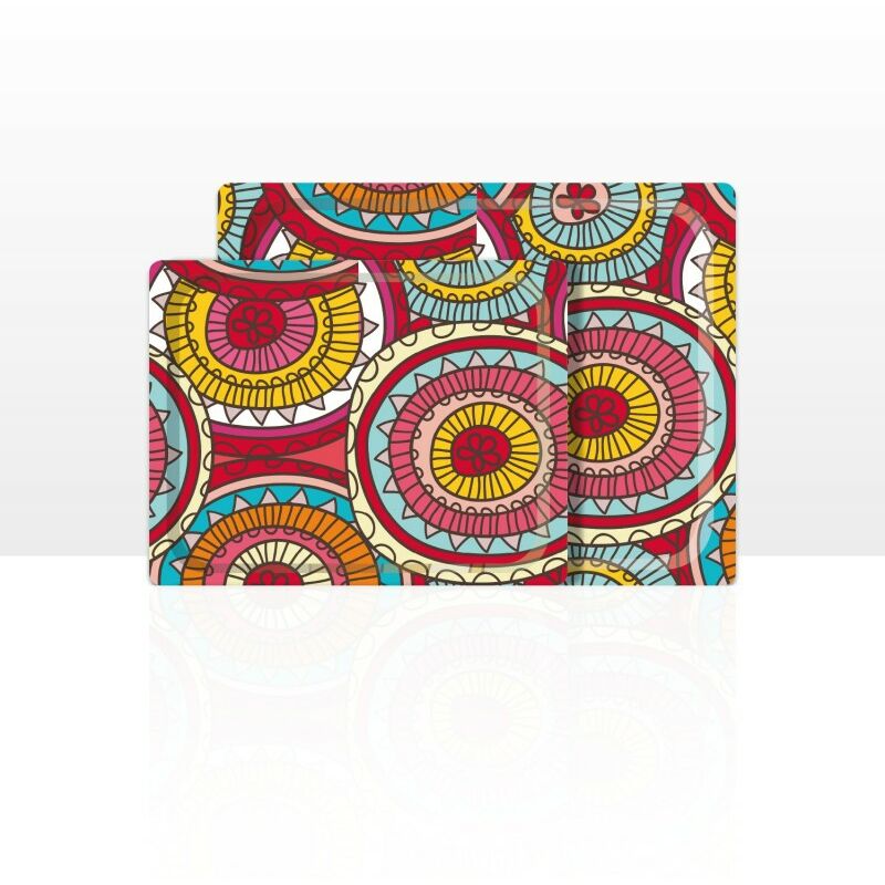 

Set de 2 bandejas (42 x 29 y 48 x 37 cm),. Diseño y fabricación española. - Don Hierro