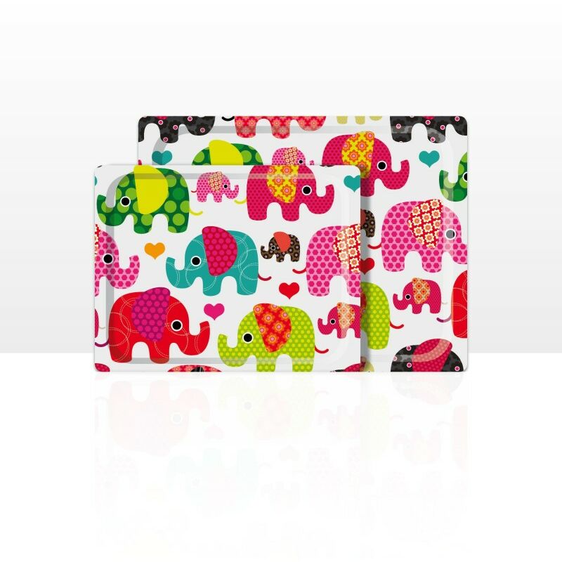 

Set de 2 bandejas (42 x 29 y 48 x 37 cm),. Diseño y fabricación española. - Don Hierro