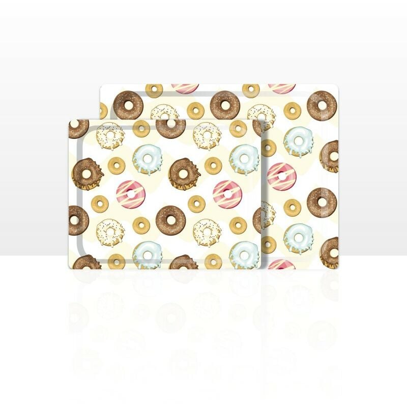 

Set de 2 bandejas (42 x 29 y 48 x 37 cm),. Diseño y fabricación española. - Don Hierro