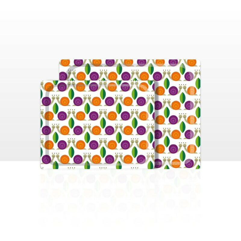 

Set de 2 bandejas (42 x 29 y 48 x 37 cm),. Diseño y fabricación española. - Don Hierro