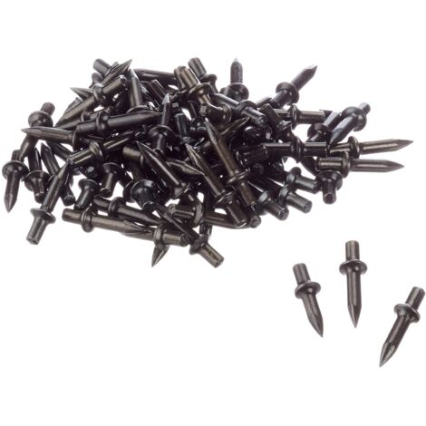 Don Quichotte 950892 Fixpin indurito gambo liscio, diametro 4 mm, lunghezza 18 mm (confezione da 200)