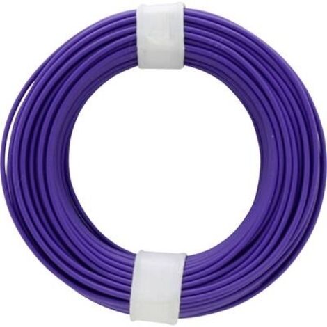 DONAU ELEKTRONIK 105-6 FILO IN RAME 1 X 0.50 MM² VIOLETTO 10 M