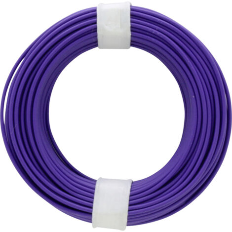 Donau Elektronik 105-6 Kupferdraht   Violett 10 m
