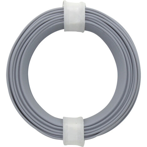 Donau Elektronik 105-9 Schaltdraht  1 x 0.20 mm² Grau 10 m