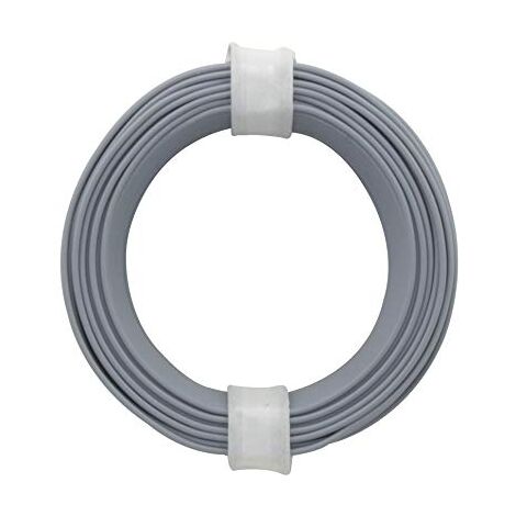 DONAU ELEKTRONIK 105-9 SOLID CORE WIRE, GRIS, 10 M DONAU ELEKTRONIK GMBH DONAU ELEKTRONIK 105-9