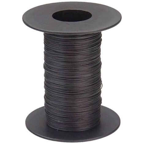 Donau Elektronik 110-1-100 Fil de câblage 1 x 0.04 mm² noir 100 m S632922