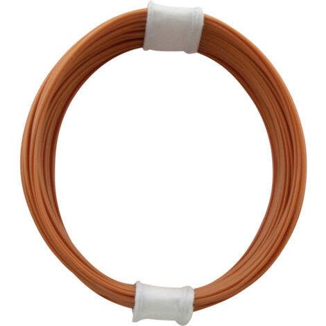 Donau Elektronik 110-7 Litze  1 x 0.04 mm² Orange 10 m