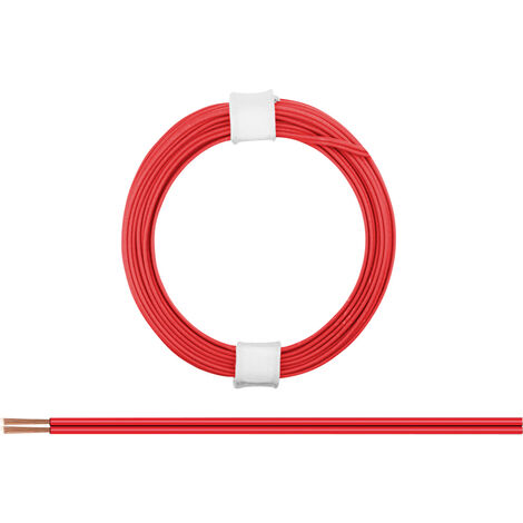 Donau Elektronik 114-00 Litze  2 x 0.08 mm² Rot 5 m