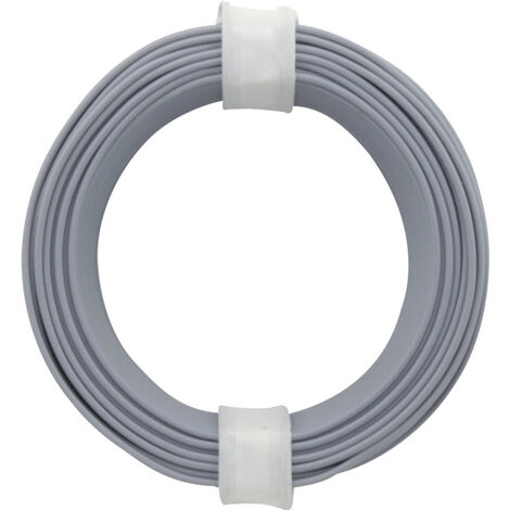 Donau Elektronik 118-9 Litze  1 x 0.14 mm² Grau 10 m