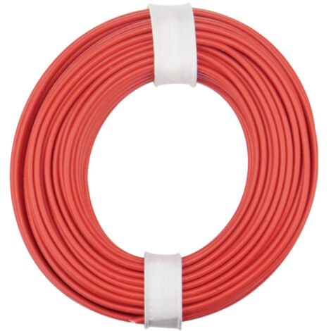 Donau Elektronik 125-010 Litze  1 x 0.25 mm² Rot 10 m
