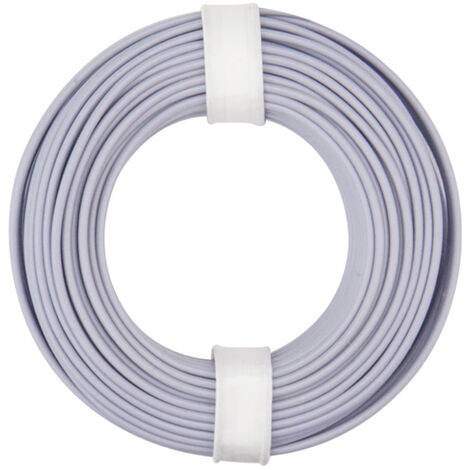 Donau Elektronik 125-019 Litze  1 x 0.25 mm² Grau 10 m