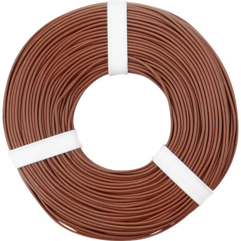 Donau Elektronik 125-058 Litze  1 x 0.25 mm² Braun 50 m