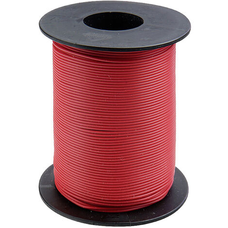 Donau Elektronik 125-S25-0 Litze  1 x 0.25 mm² Rot 25 m