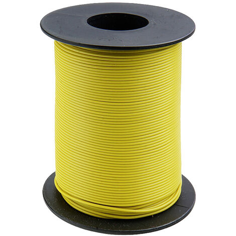 Donau Elektronik 125-S25-3 Litze  1 x 0.25 mm² Gelb 25 m