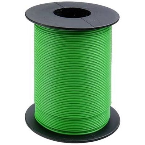 Donau Elektronik  125-S25-4 Cavo per cablaggi 1 x 0.25 mm² Verde 25 m