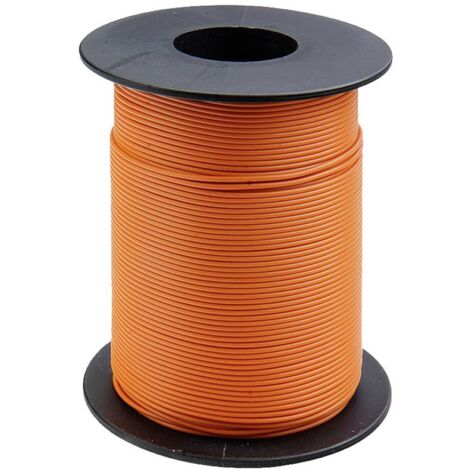 Donau Elektronik 125-S25-7 Cavo per cablaggi 1 x 0.25 mm² Arancione 25 m