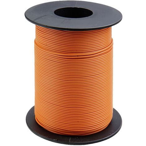 Donau Elektronik 125-S25-7 Litze  1 x 0.25 mm² Orange 25 m