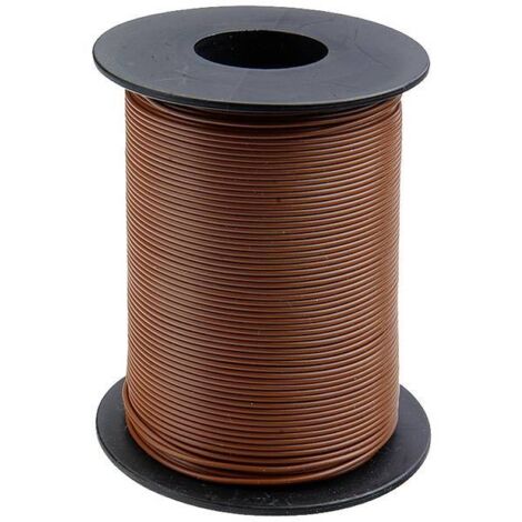 DONAU ELEKTRONIK 125-S25-8 CABLAGGIO FILO 1 X 0,25 MM MARRONE 25 M