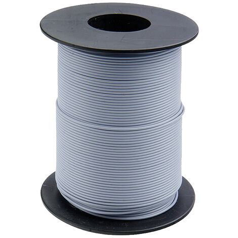Donau Elektronik 125-S25-9 Litze  1 x 0.25 mm² Grau 25 m
