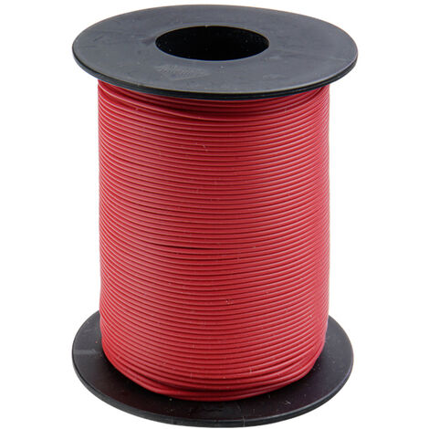 Donau Elektronik 125-S50-0 Litze  1 x 0.25 mm² Rot 50 m