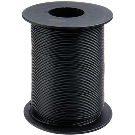 Donau Elektronik 125-S50-1 Litze  1 x 0.25 mm² Schwarz 50 m