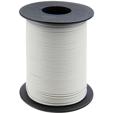 Donau Elektronik 125-S50-5 Litze  1 x 0.25 mm² Weiß 50 m
