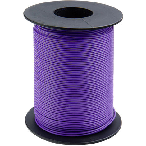 Donau Elektronik 125-S50-6 Litze  1 x 0.25 mm² Violett 50 m