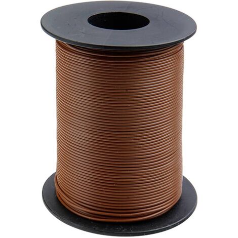 Donau Elektronik  125-S50-8 Cavo per cablaggi 1 x 0.25 mm² Marrone 50 m