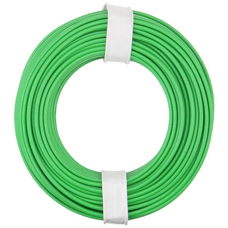 Donau Elektronik 150-014 Litze  1 x 0.50 mm² Grün 10 m