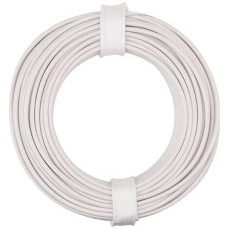 DONAU ELEKTRONIK 150-015 CABLAGGIO FILO 1 X 0,50 MM BIANCO 10 M