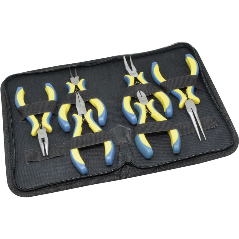 Donau Elektronik - 3600 pour l'électronique et la mécanique de précision Jeu de pinces 6 pièces C94427