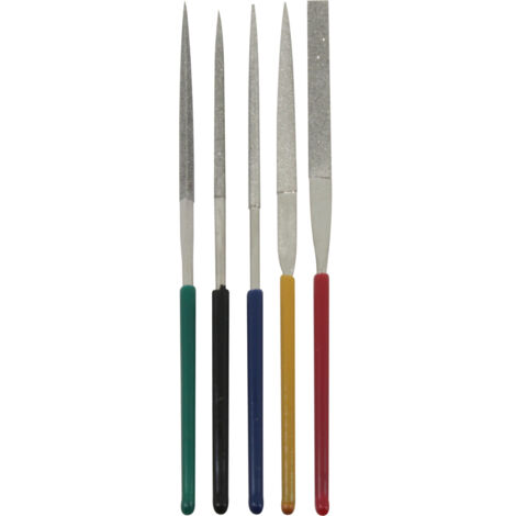 DONAU ELEKTRONIK Diamant Nadelfeilen Set M56, 5 teilig, 100 mm