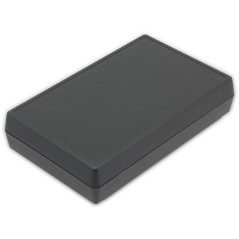DONAU ELEKTRONIK Flachgehäuse K60, schwarz