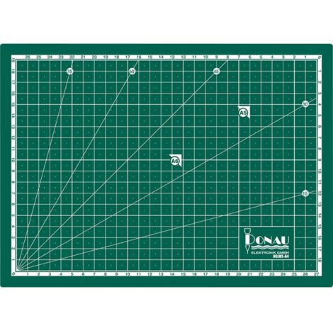 Donau Elektronik Tappetino da taglio (L x L) 300 mm x 220 mm Verde 1 pz.