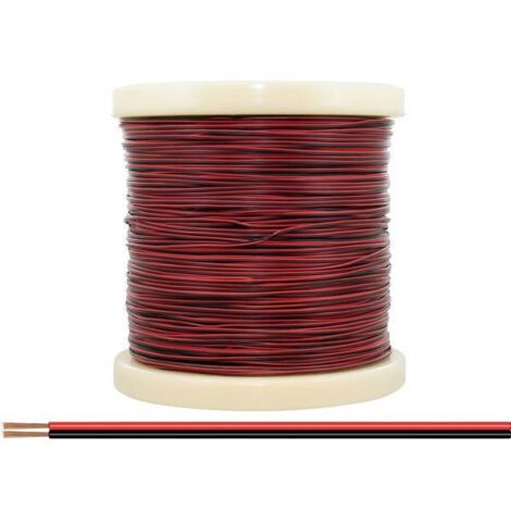 Donau-elettronica 218-500 cavo elettrico rosso e nero 500m
