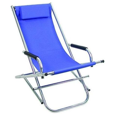 Dondolino en aluminium vert bleu Vette 00034