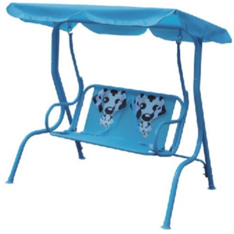 Dondolo Babydog Boy azzurro per bambini