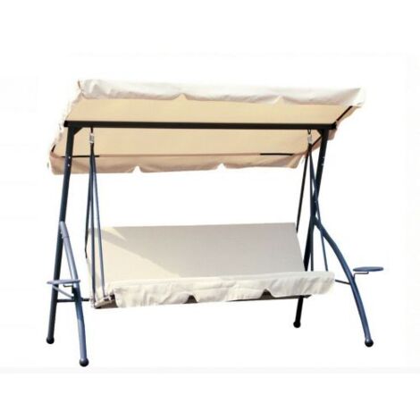 DONDOLO DONDOLI 3 POSTI HOLA L212xP120xH167 ARREDO GIARDINO SUPER OFFERTA