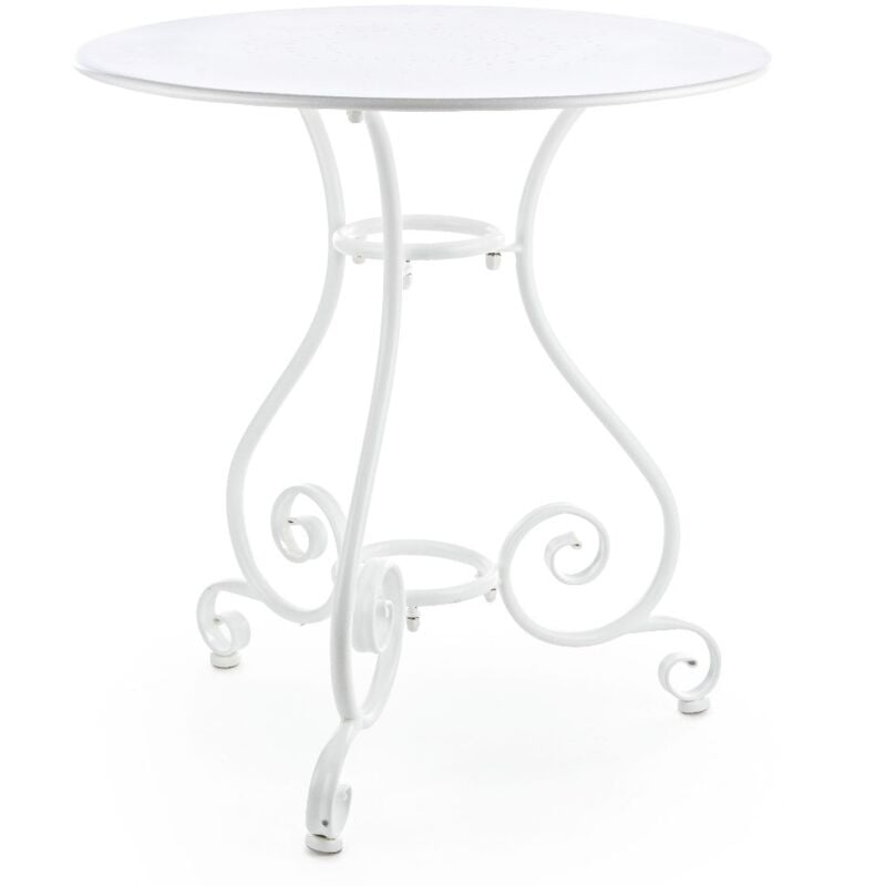 Dondolo extérieur 4 places - Structure blanche F900 - Balancelle de jardin