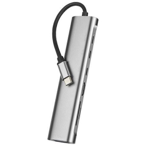 Dongle Adaptateur USB C 7 en 1 - Hub Multiport pour MacBook et PC