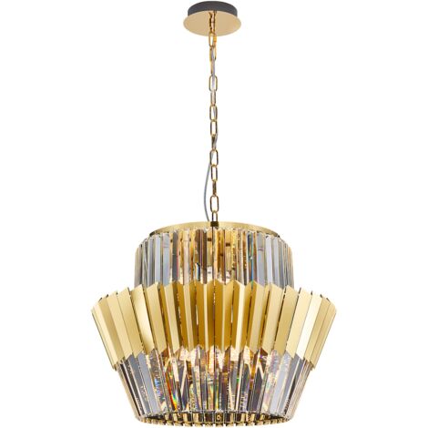 DONNA GOLD Kronleuchter 12xE14